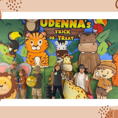 The kids had a roaring good time at Udenna’s Trick or Treat: Safari theme Halloween Party!