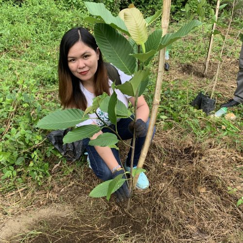 Chelsea Logistics joins Udenna Foundation for tree planting in Calaca, Batangas