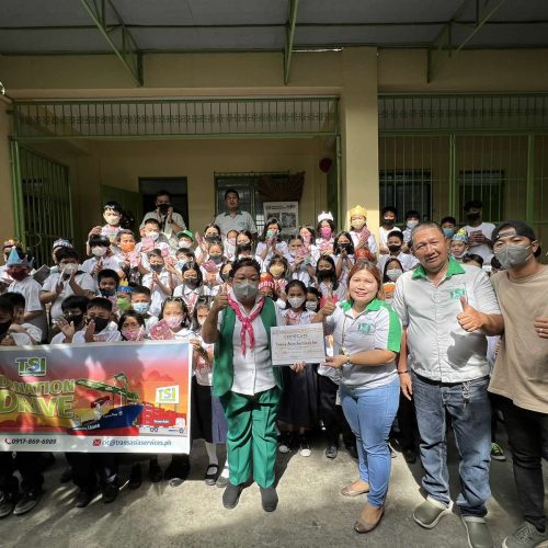 TASLI Services, Inc. donates 6000+ school supplies